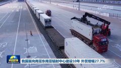 <b>我国面向南亚东南亚辐射核心扶植10年 外贸增幅</b>